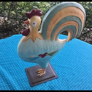Playful Chicken Figurine